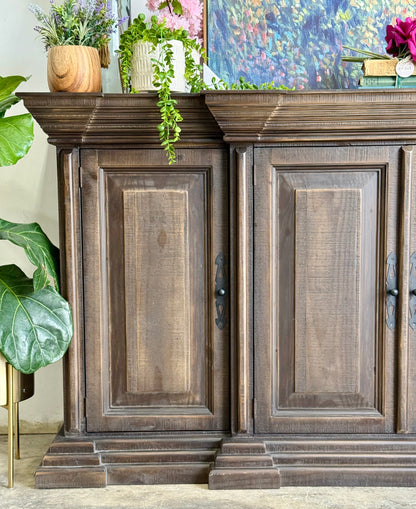 Brianna 4 Door Console-Cinderwood™