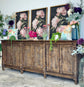 Allison 108" 6 Door Console-Honeywood