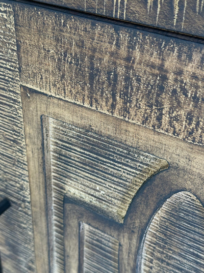 Ivy 4 Door Console-Amberwood