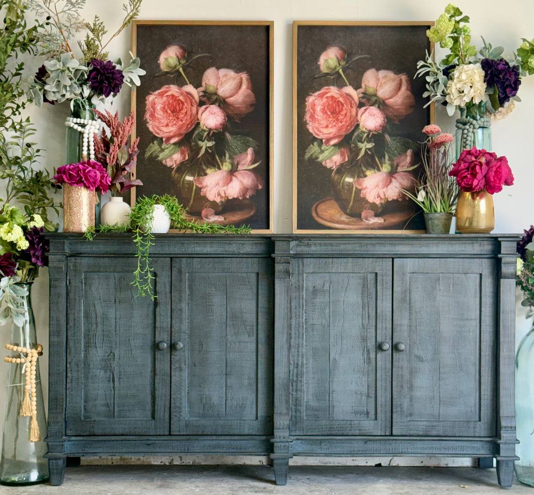 Allison 4 Door Console-Blue Dusk™