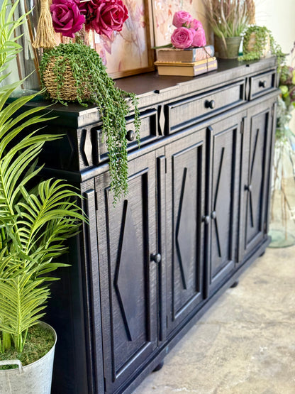 Julia 4 Door Console-Deep Blue