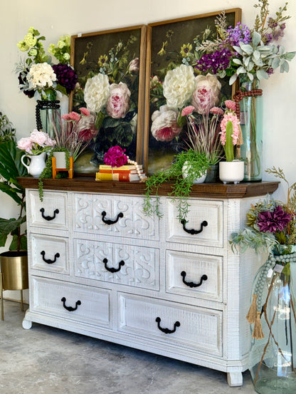 Harper Dresser- White Wheat/Honeywood™