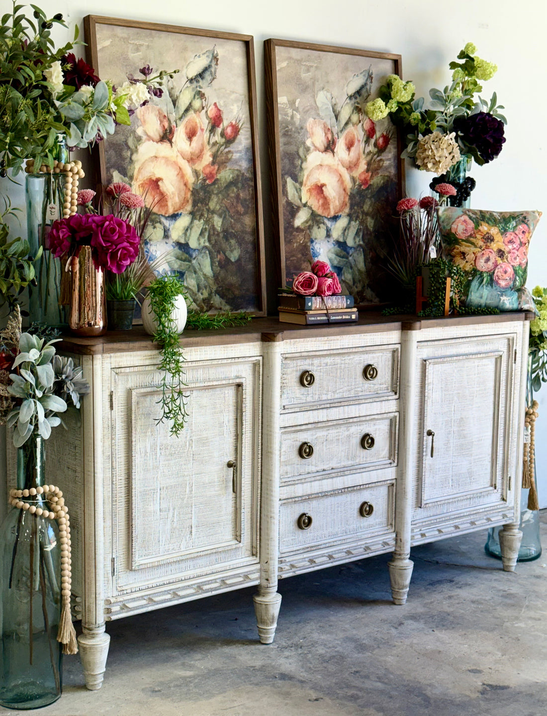 Juliette Console-Toasted Wheat/Honeywood™