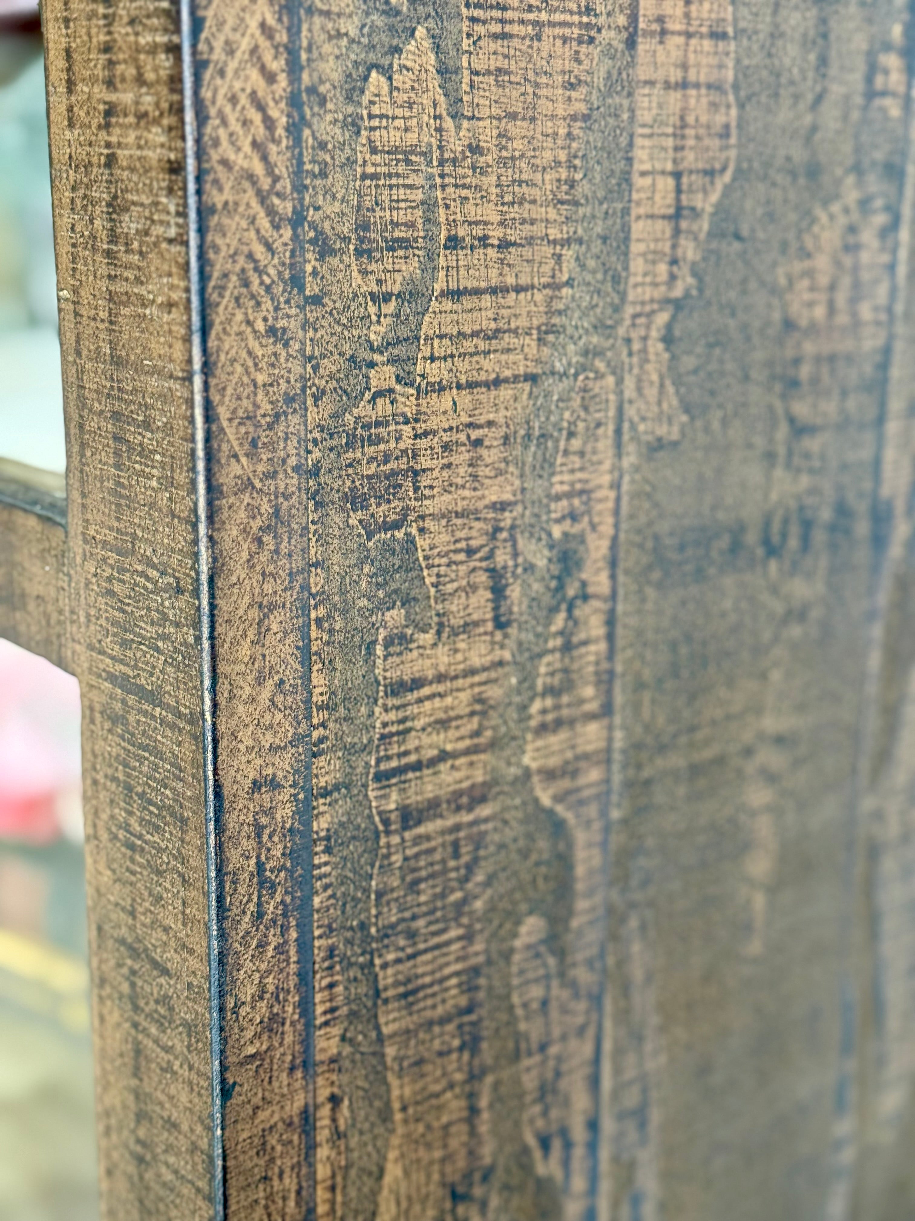 Claire Dome Vitrine- Honeywood™/Dove