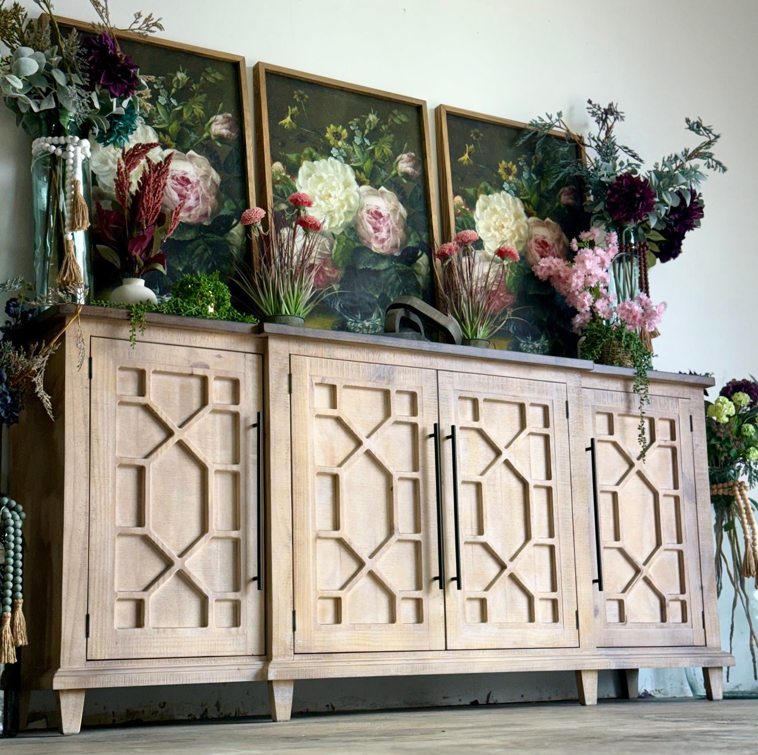 Michelle Console-Soft Drift/Honeywood