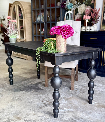 Sophie Desk-Handrubbed Black