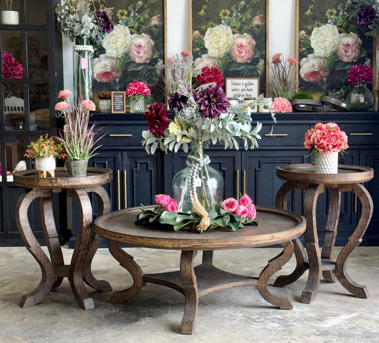 Delaney Round Coffee Table-Honeywood™