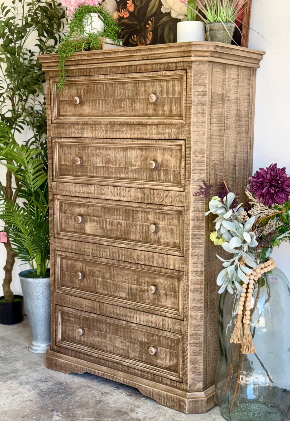 Eden Chest of Drawers-Sandstone