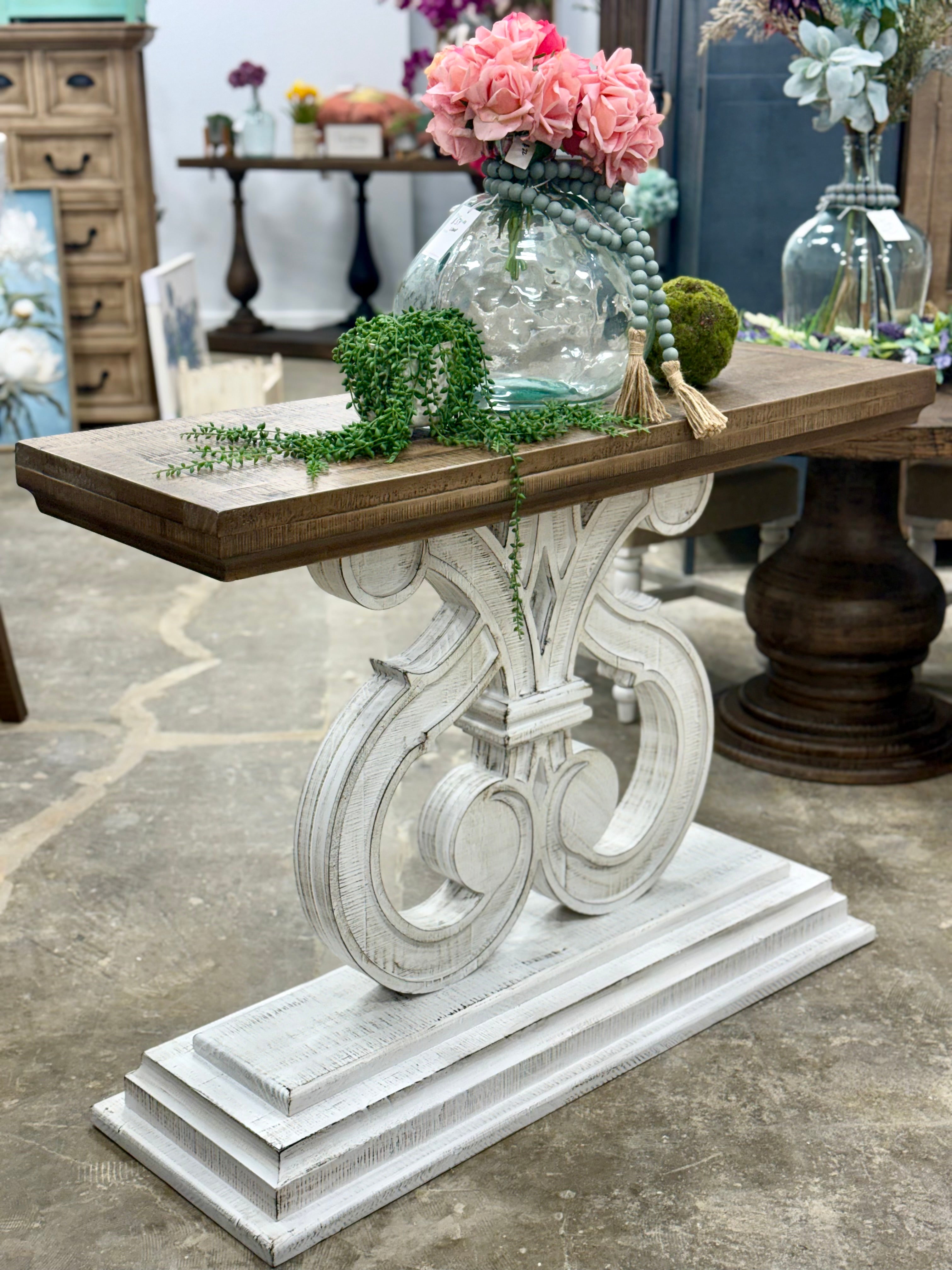 Harp Entryway-White Wheat/Sandstone