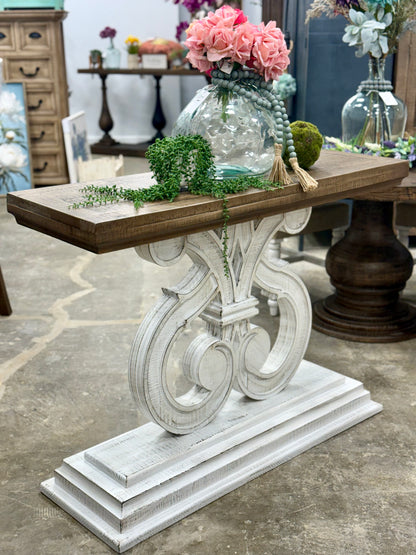 Harp Entryway-White Wheat/Sandstone