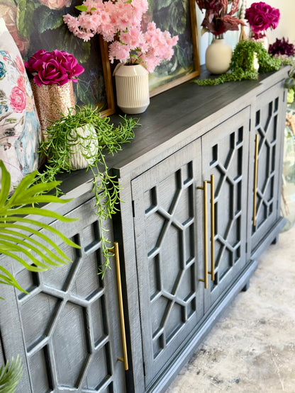 Michelle Console-Blue Haze/Gold