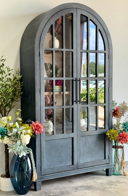 Cherish Dome Vitrine-Blue Haze/Cappuccino