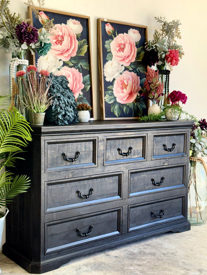 Willow Dresser-Handrubbed Black