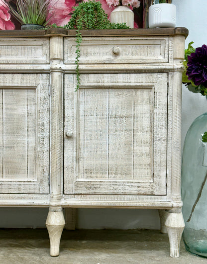 Celine 4 Door Console-Toasted Wheat/Honeywood™