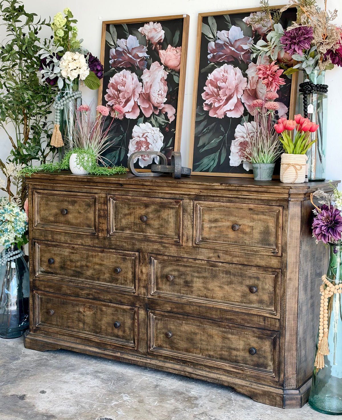 Eden Dresser- Pecan