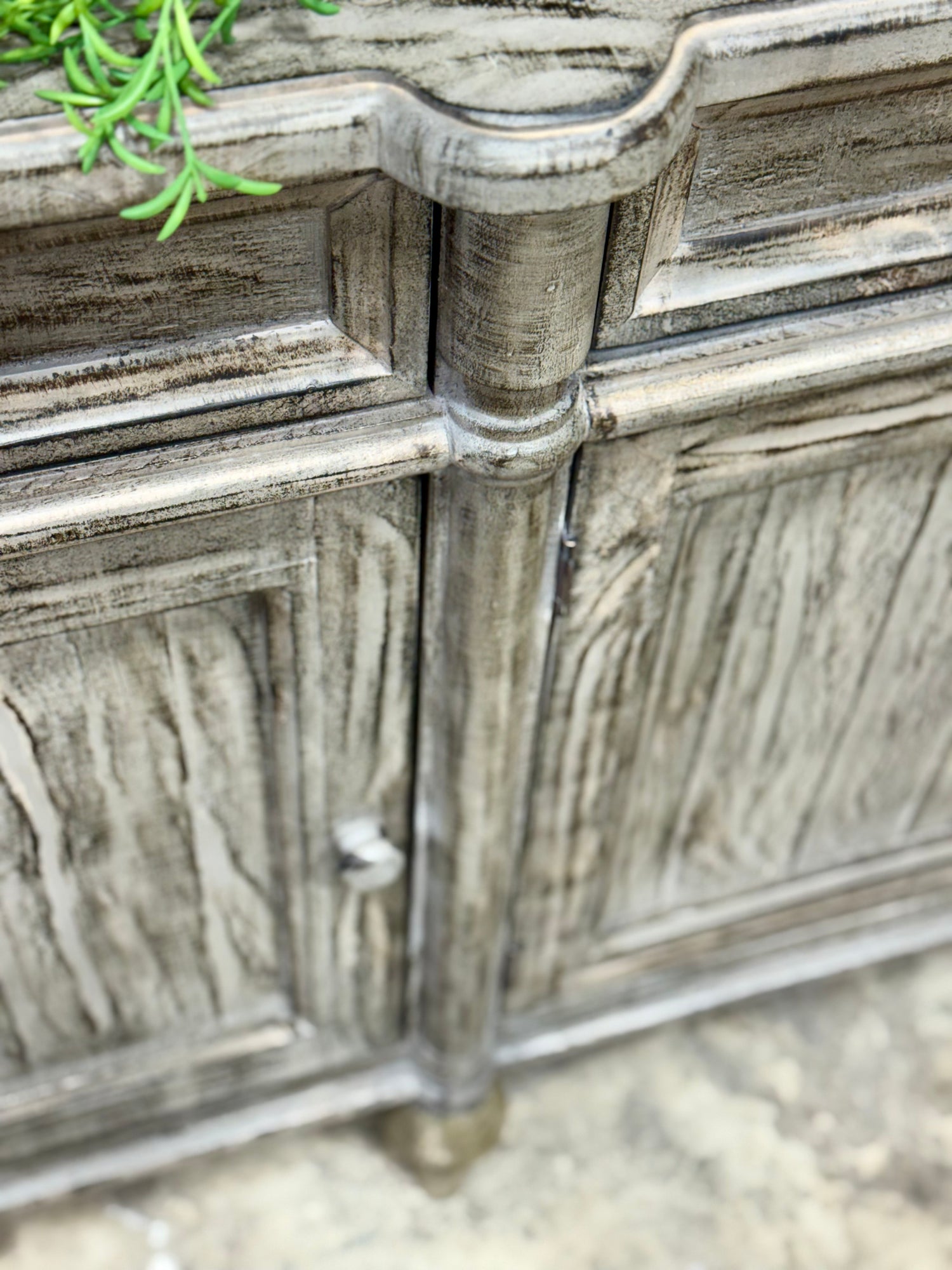 Celine 4 Door Console-Inkstone