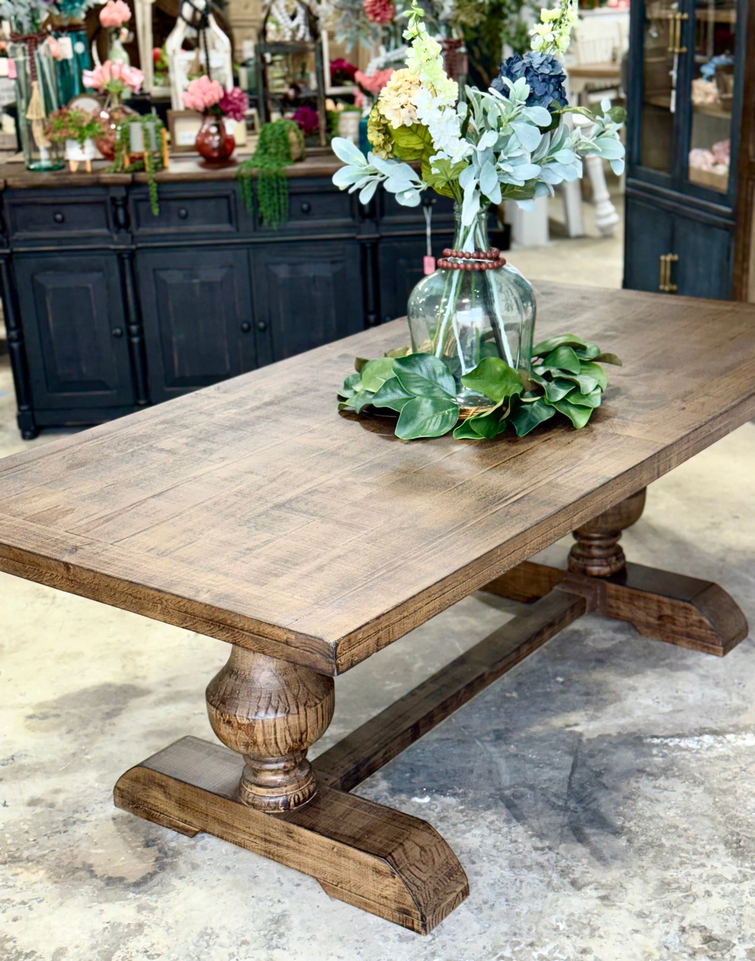 Hannah 7 Foot Dining Table Set With Chairs-Honeywood™