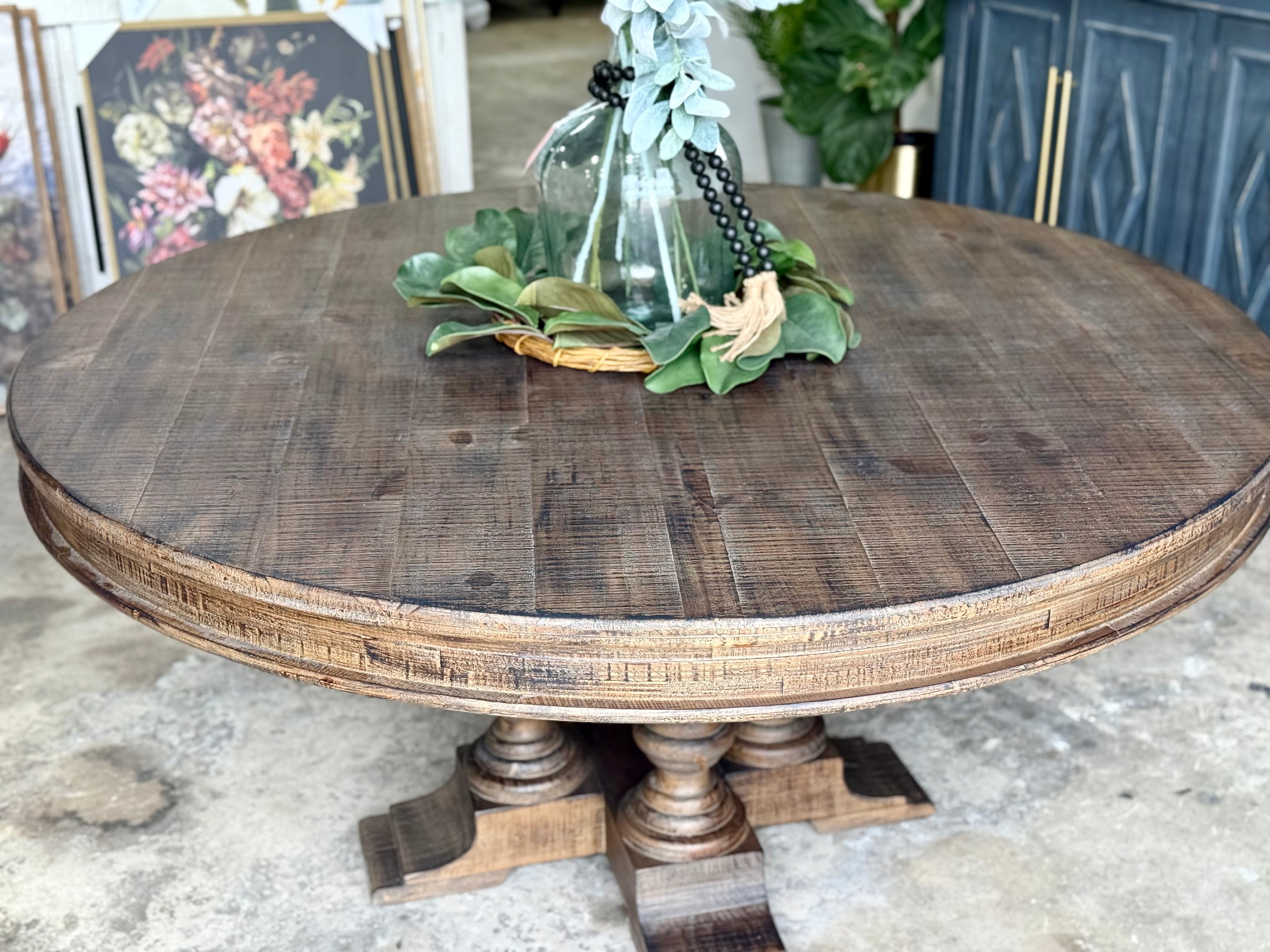 Kennedy 63&quot; Round Dining Table-Honeywood™