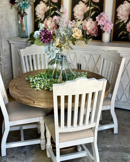 Clara 47&quot; Round Dining Table-Sandstone
