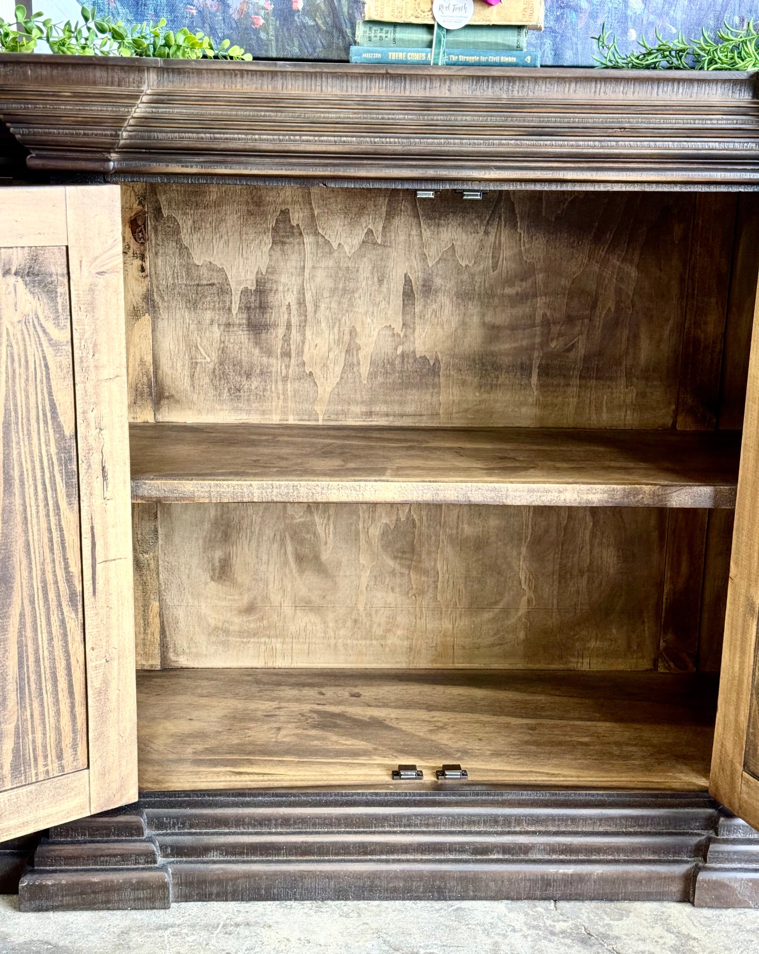 Brianna 4 Door Console-Cinderwood™