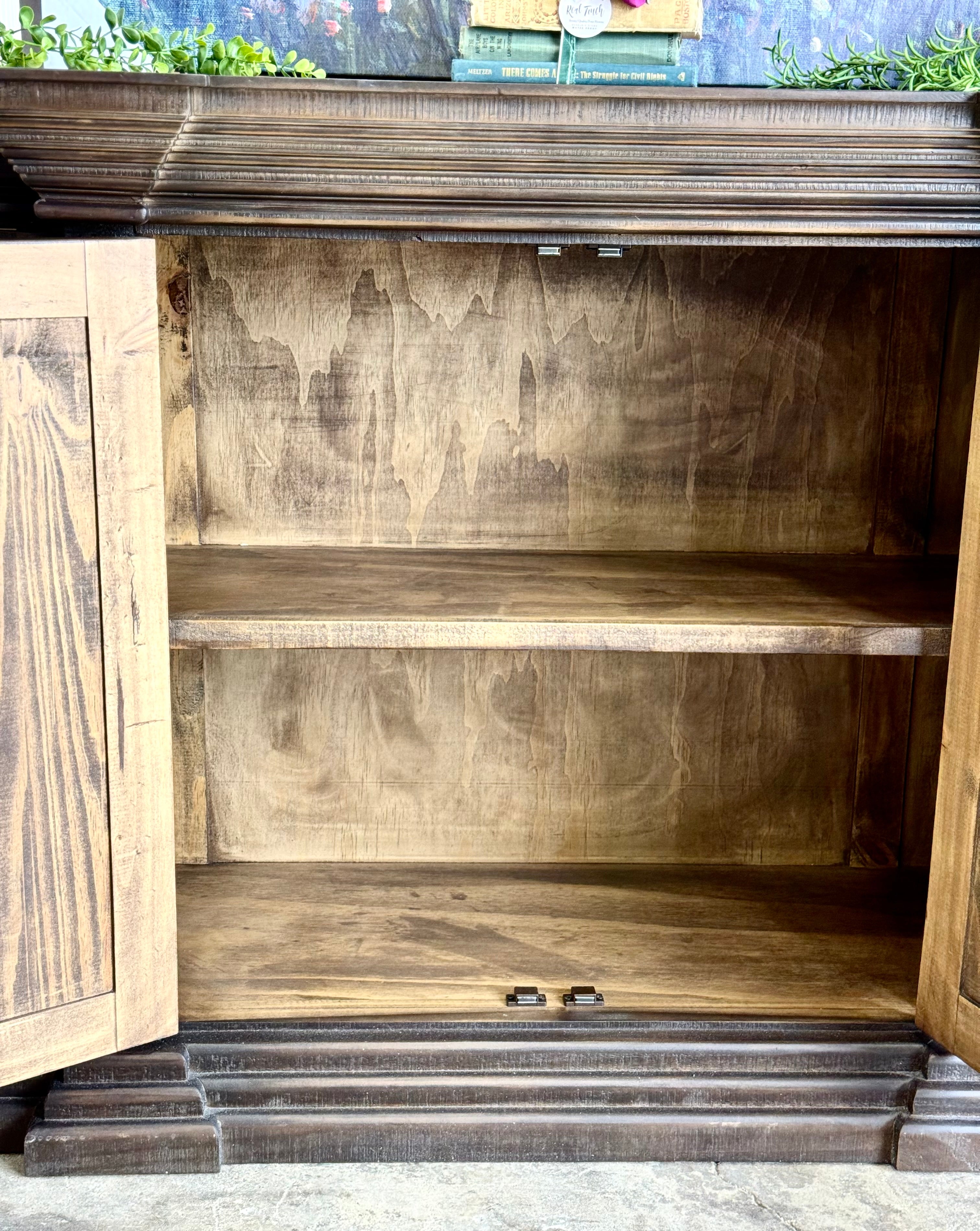 Brianna 4 Door Console-Cinderwood™