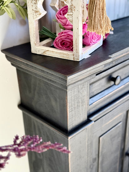 Savannah Sideboard-Handrubbed Black