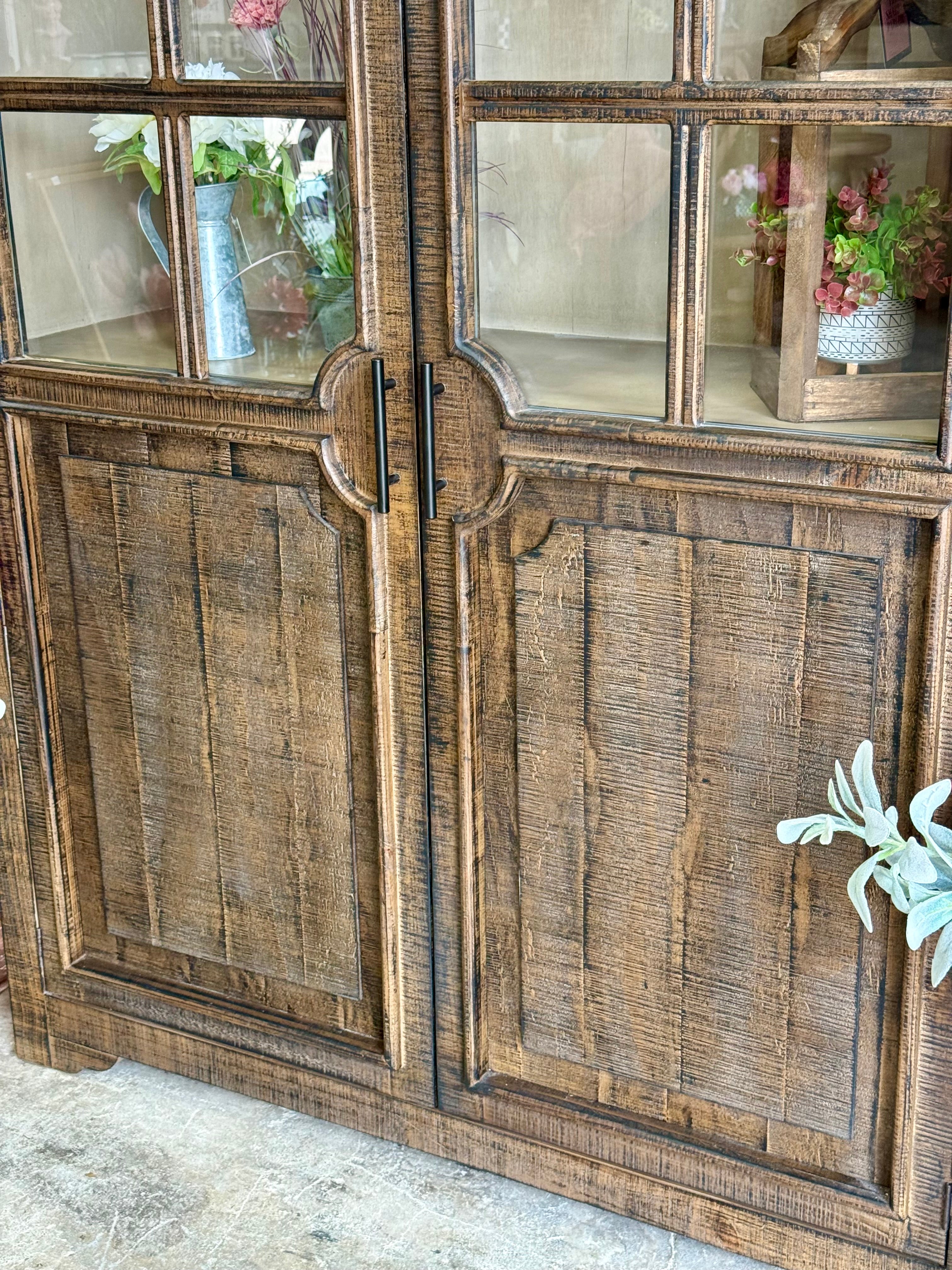 Tiffany Dome Vitrine-Honeywood
