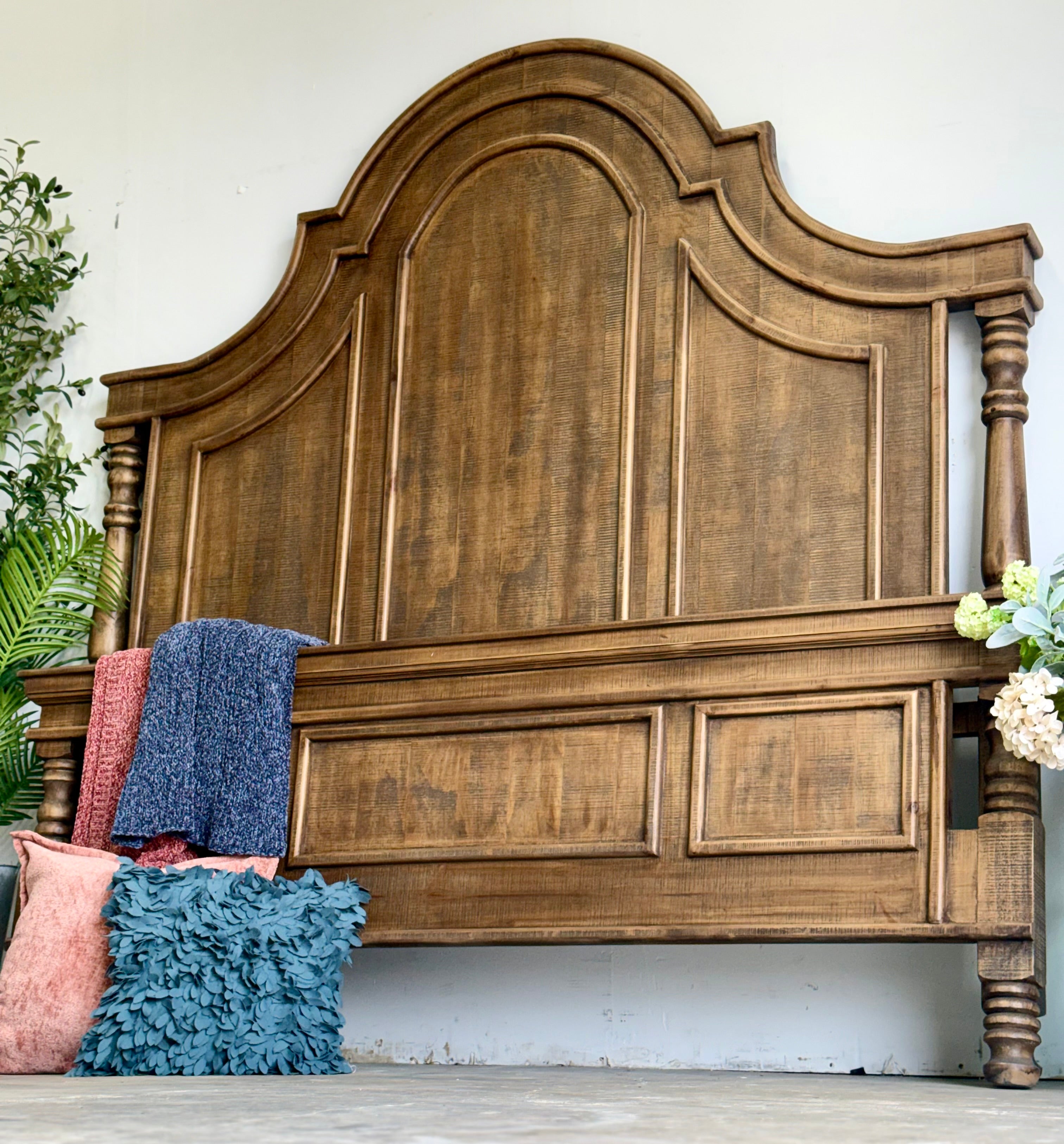 Madison King Bed-Timber