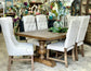 Hannah 7 Foot Dining Table Set With Chairs-Honeywood