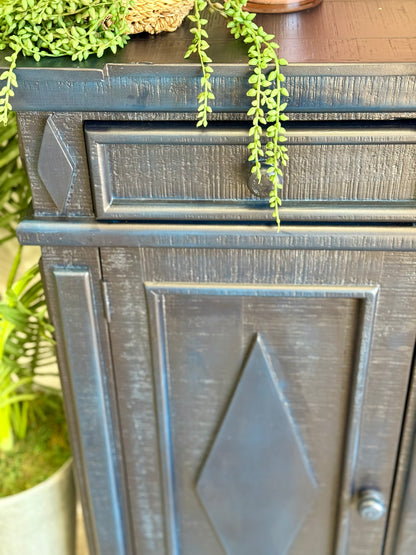 Julia 4 Door Console-Deep Blue