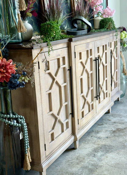 Michelle Console-Soft Drift/Honeywood