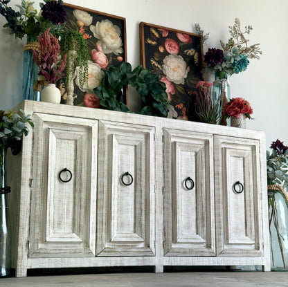 Imperia 4 Door Console-Toasted Wheat