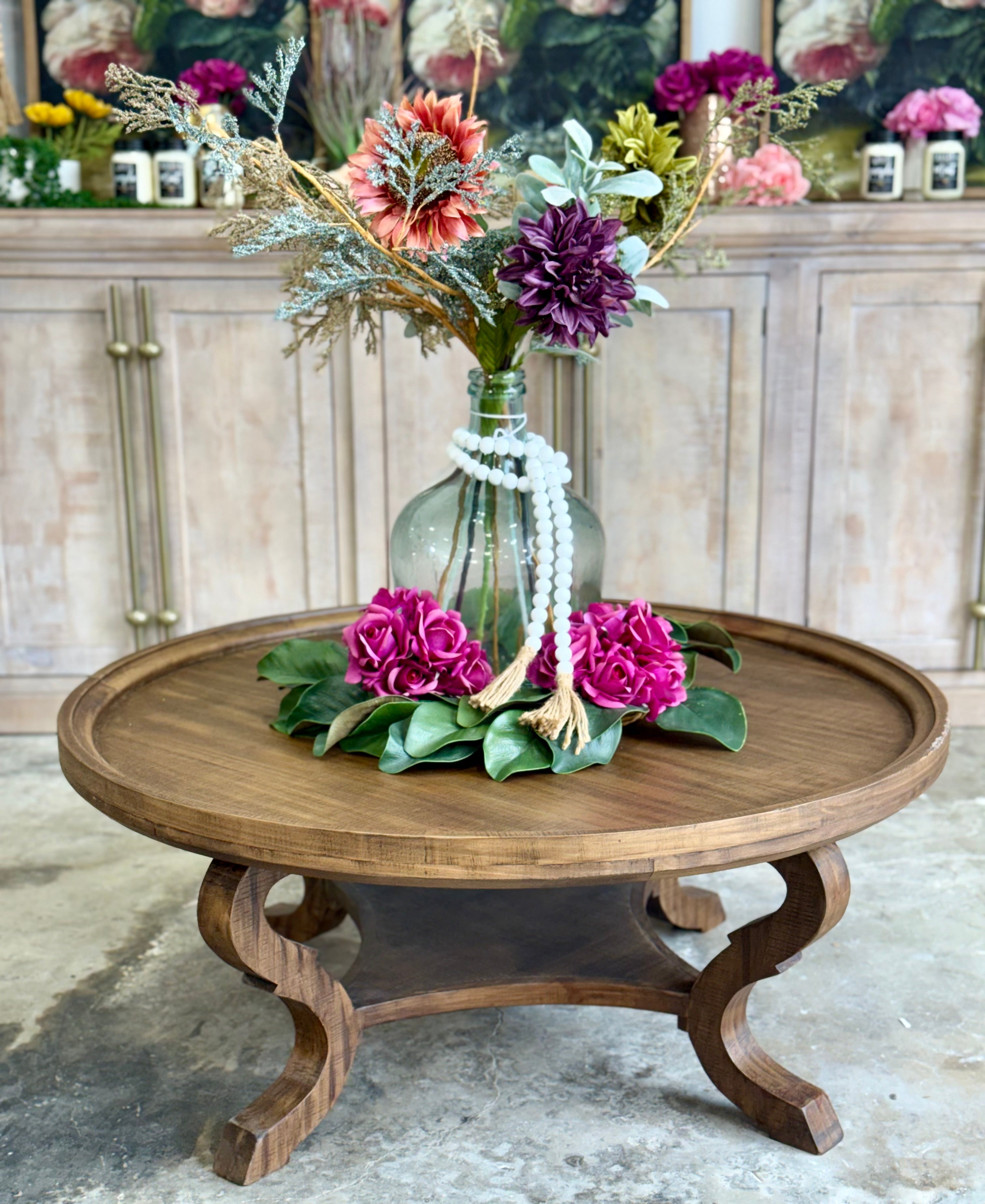 Delaney Round Coffee Table-Timber™