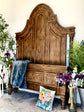 Madison Queen Bed-Honeywood