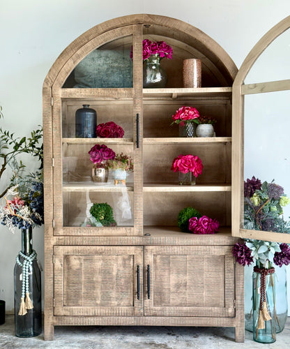 Rose Domed Vitrine-Sandstone
