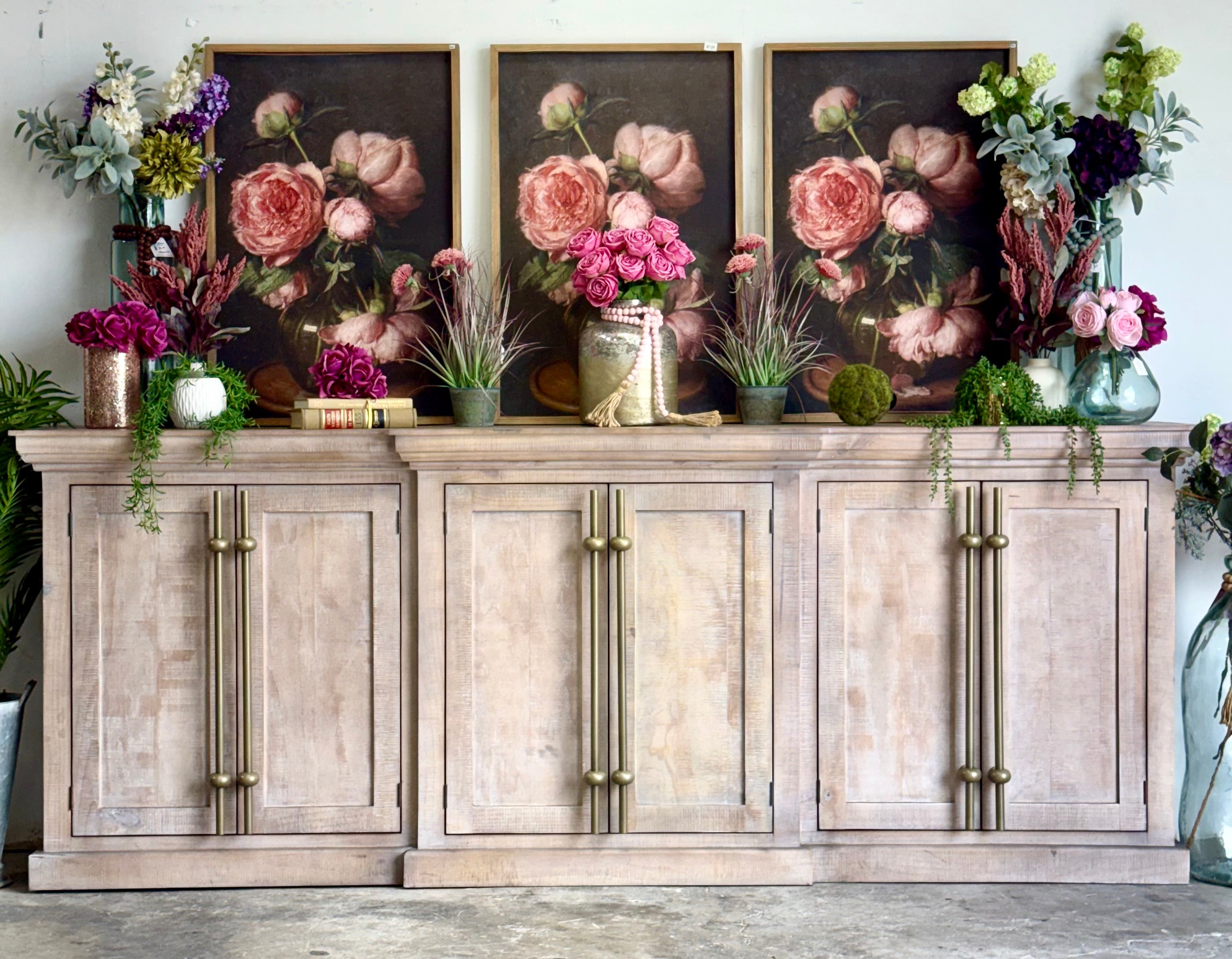 Kylie Console-Soft Drift/Gold