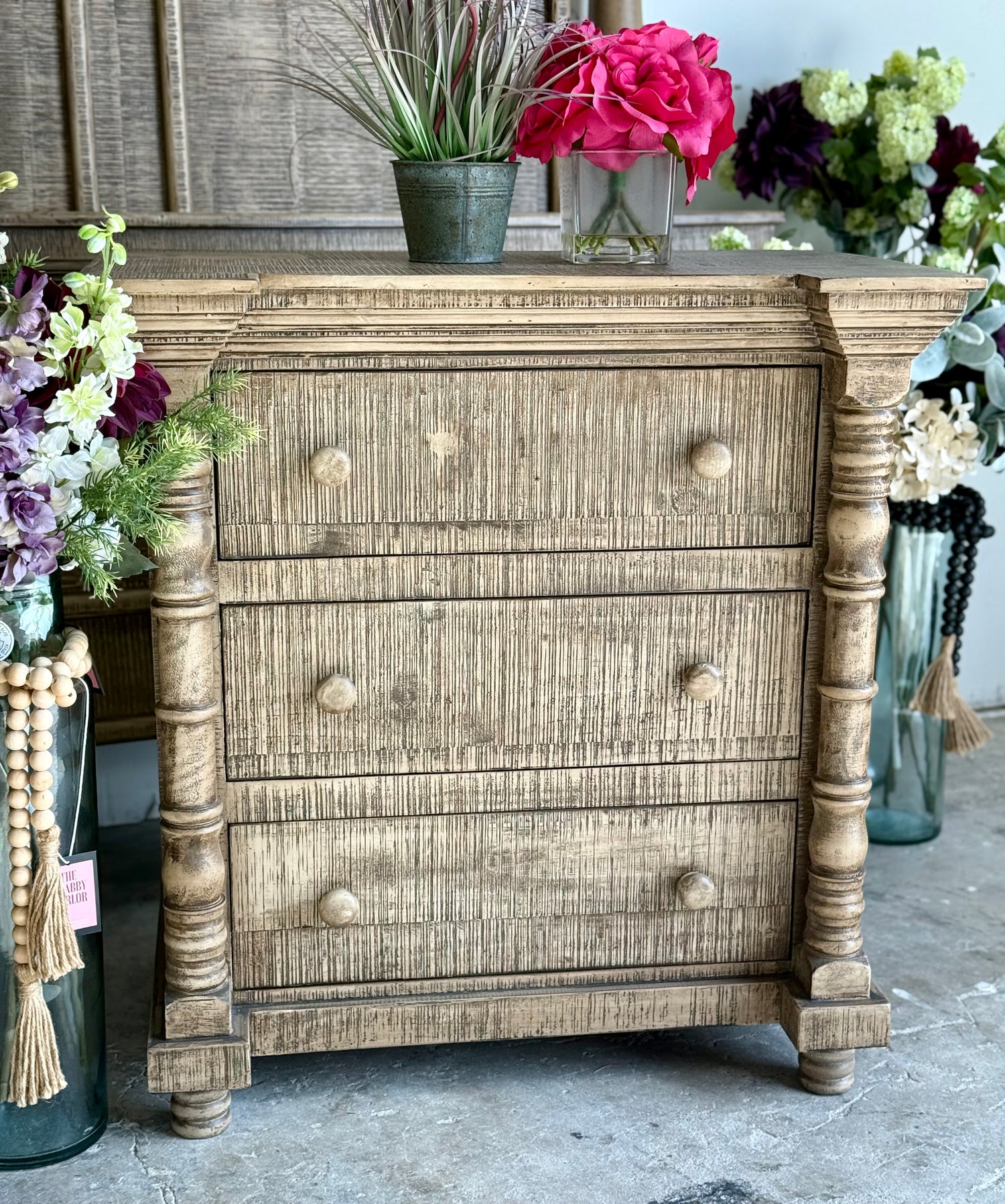 Madison Nightstand-Sandstone