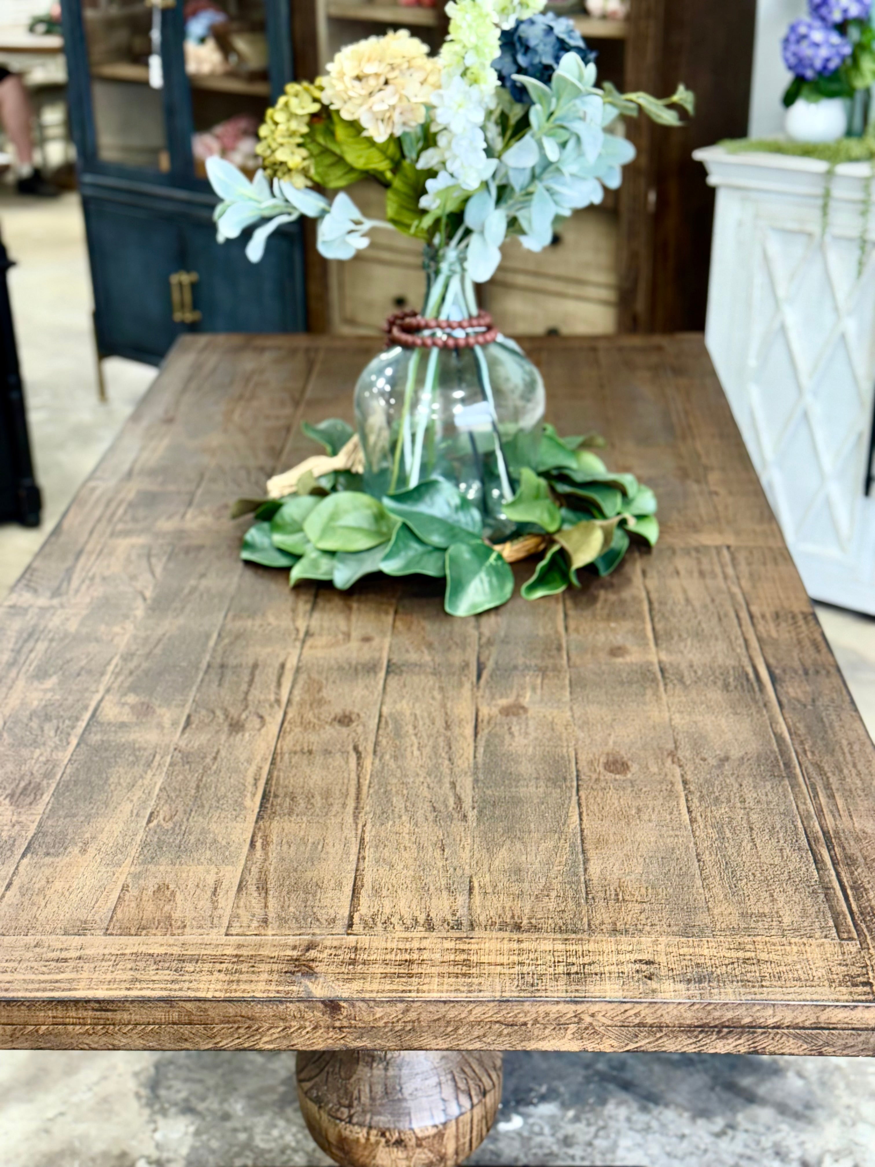 Hannah 7 Foot Dining Table Set With Chairs-Honeywood™