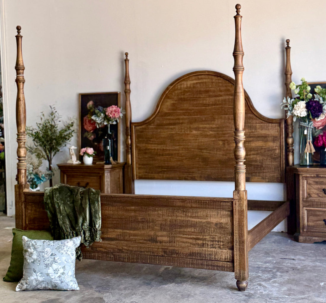 Willow King 4 Poster Bed-Timber™