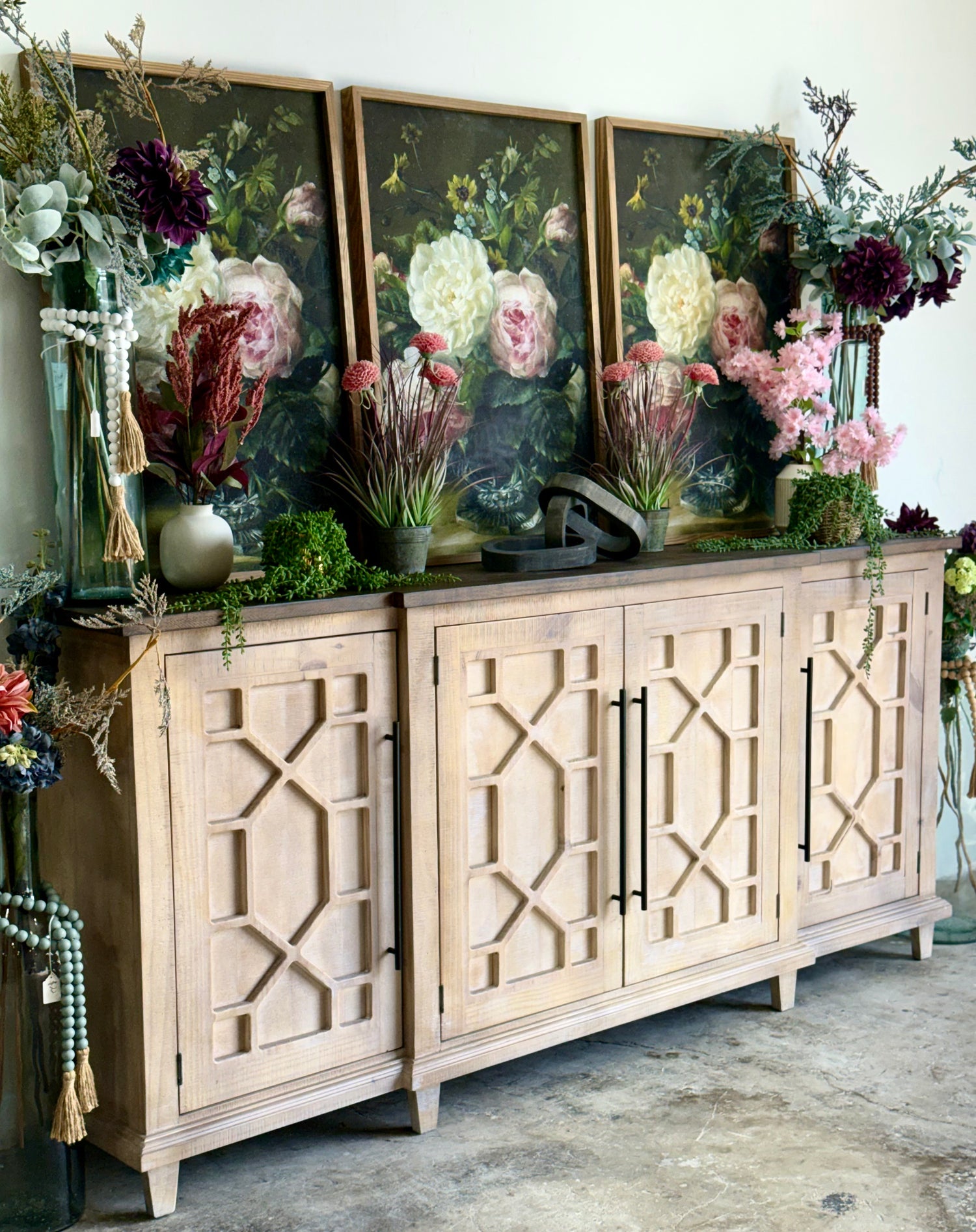 Michelle Console-Soft Drift/Honeywood