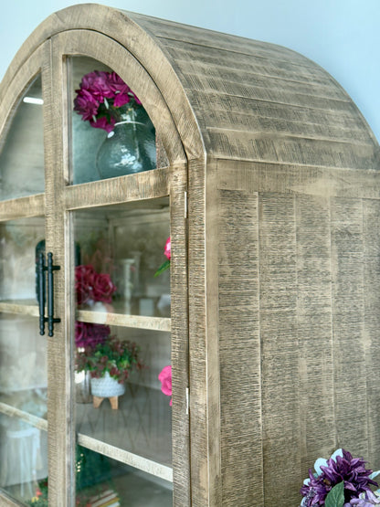 Rose Domed Vitrine-Sandstone