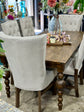 Sophie 7 Foot Dining Table Set With Chairs