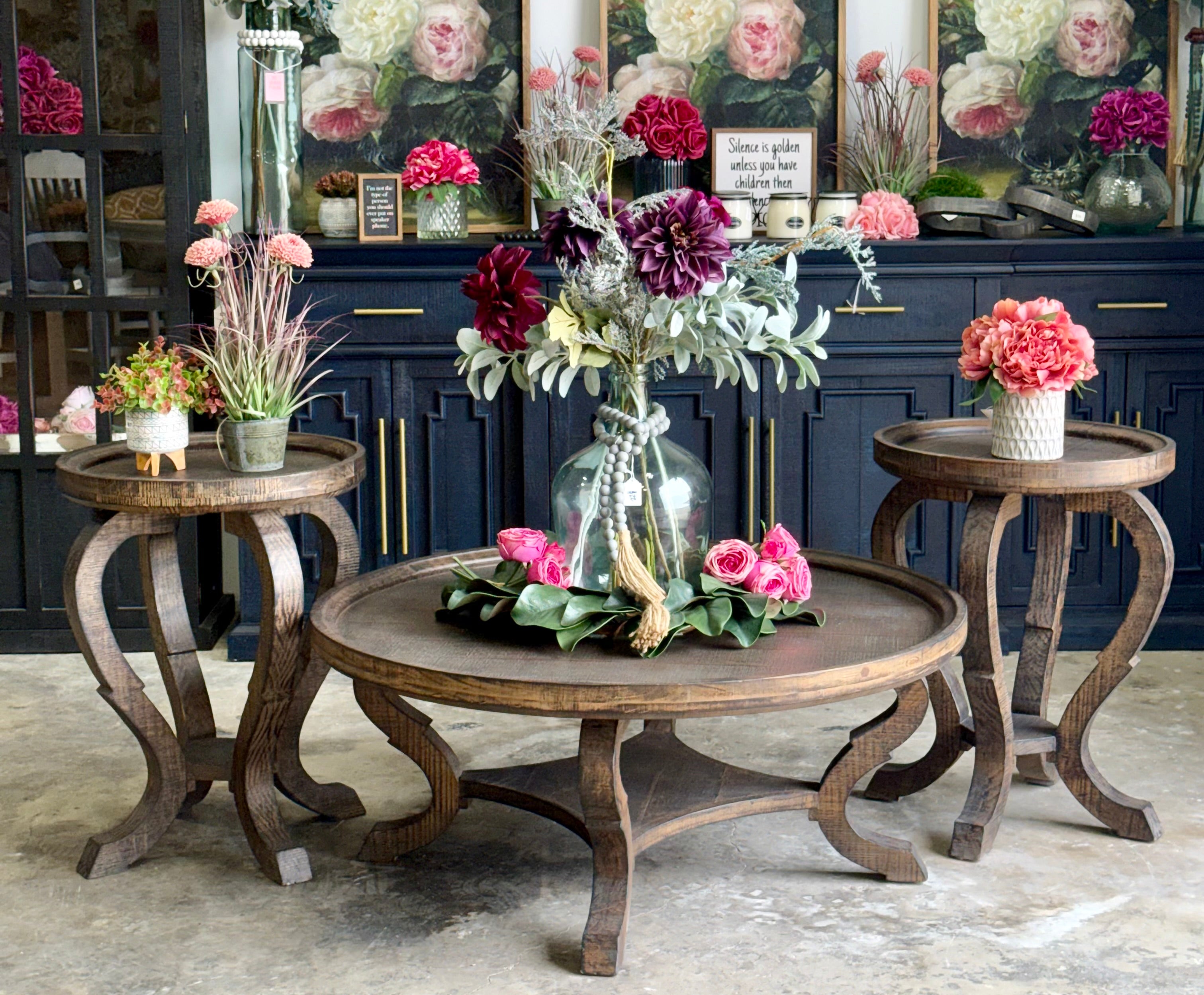 Delaney Round Coffee Table-Honeywood™