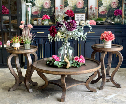 Delaney Round Coffee Table-Honeywood™