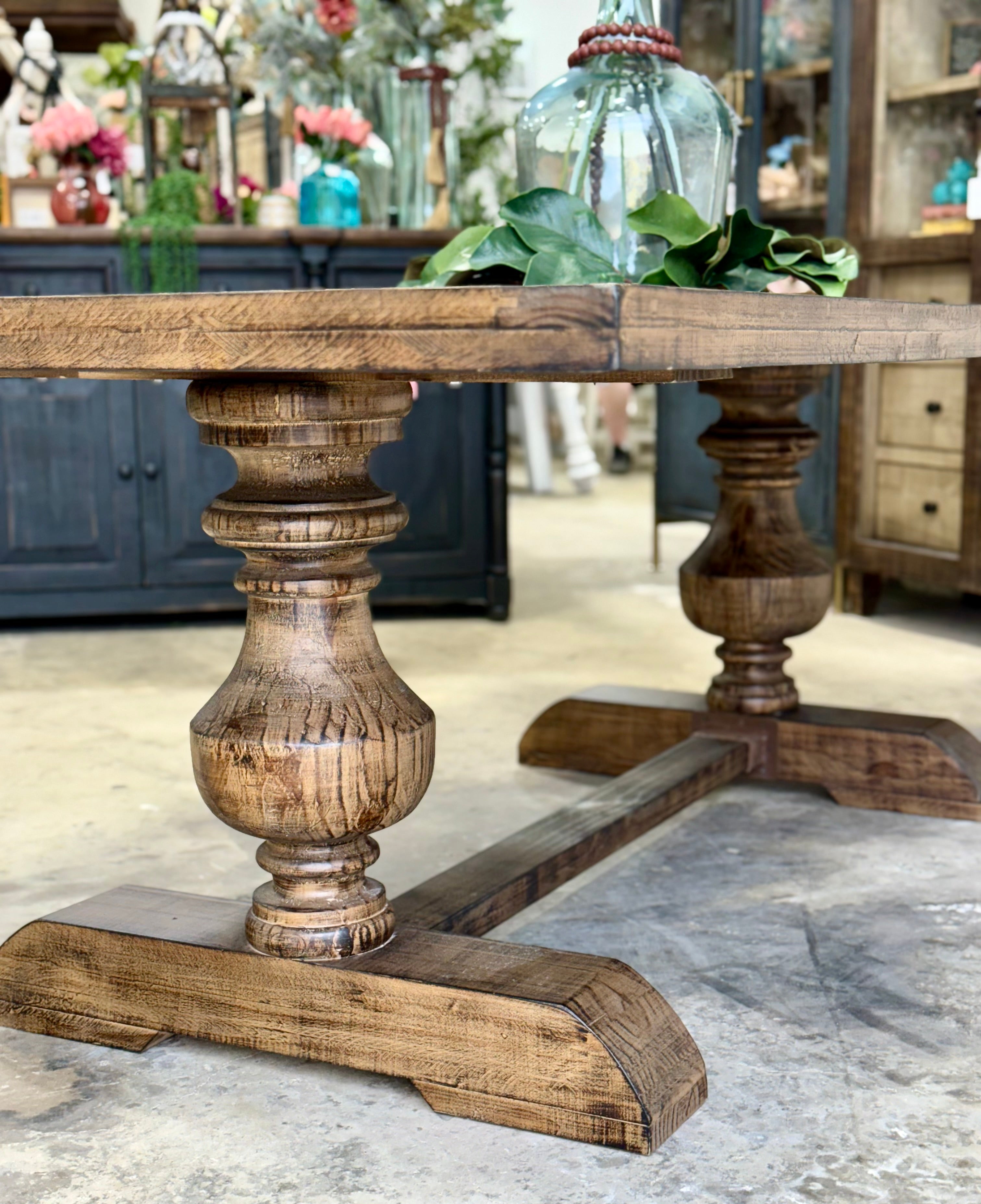 Hannah 7 Foot Dining Table Set With Chairs-Honeywood™