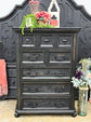 Harper Chest of Drawers- Handrubbed Black