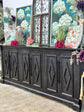 Chloe 6 Door Console-Handrubbed Black