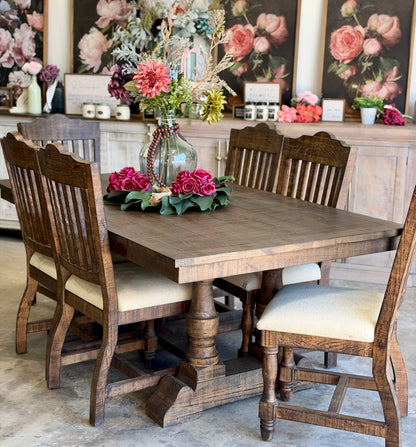 Ella 76" Dining Table Set With Chairs-Honeywood™