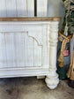 Delaney King Bed-White Wheat/Sandstone