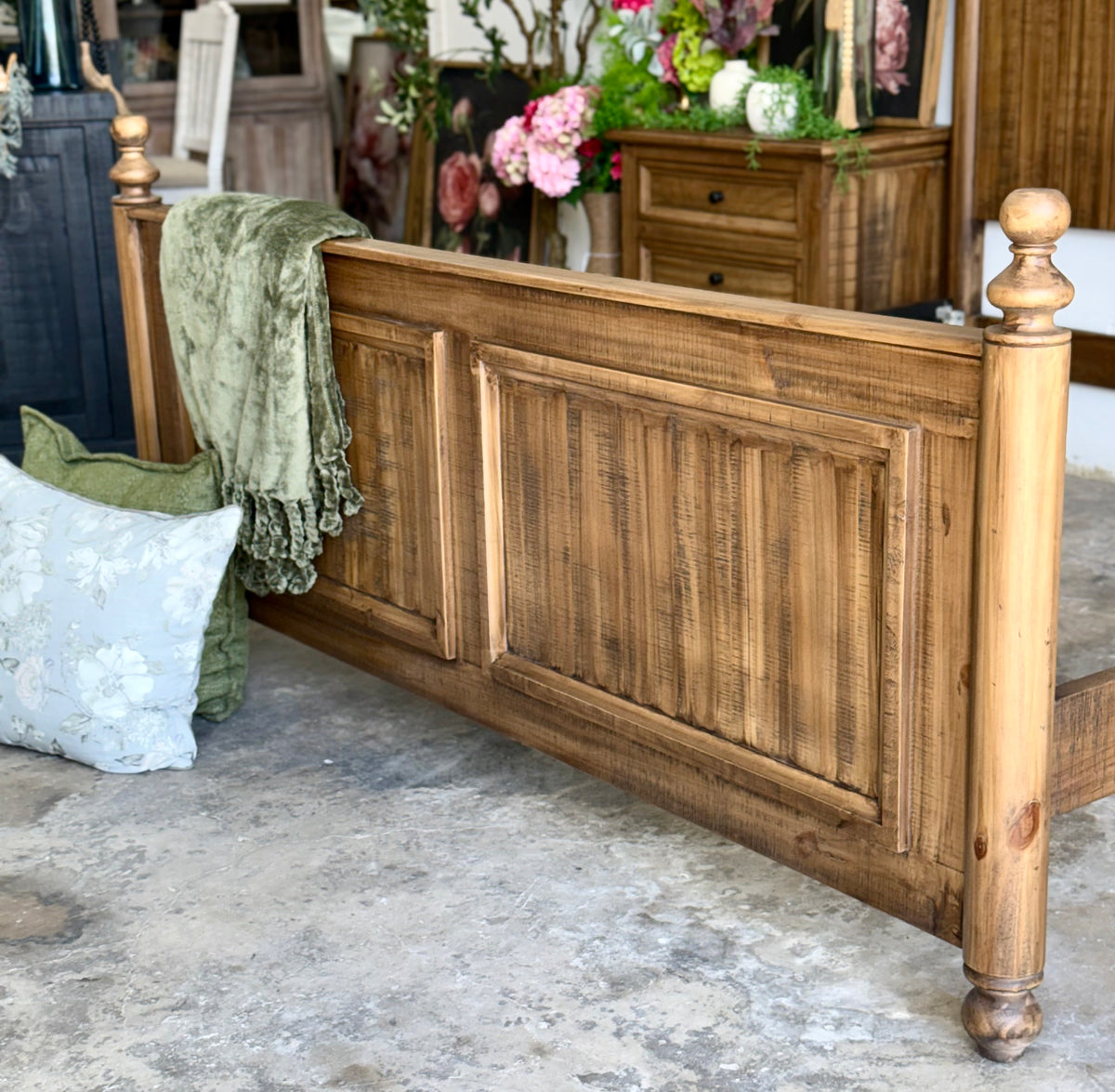 Adele King Bed- Timber™